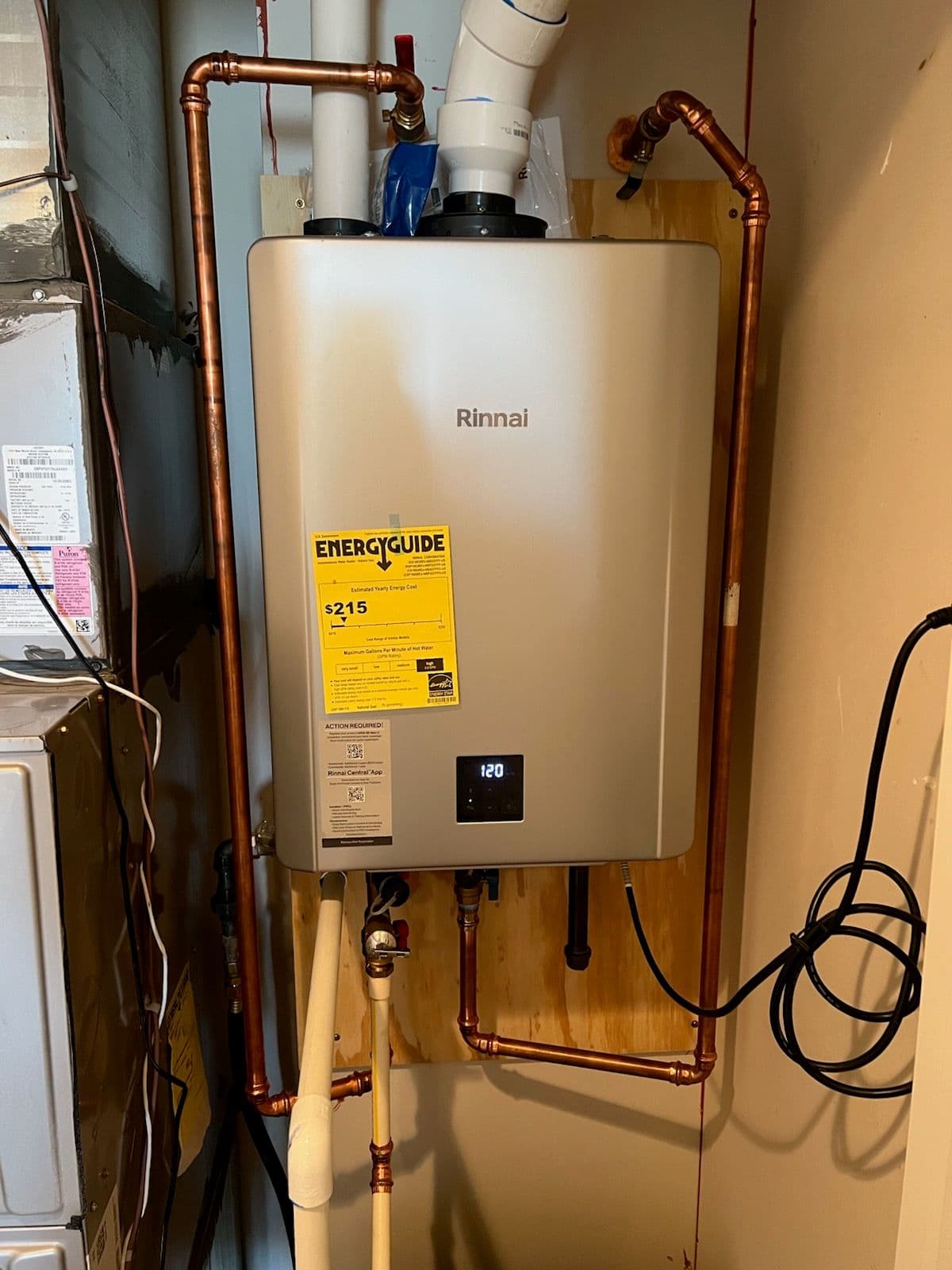 Efficient Rinnai Tankless Water Heater Installation